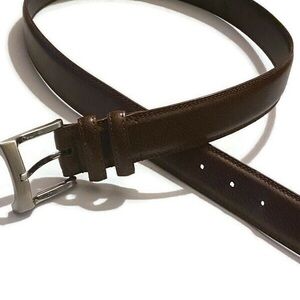 Florsheim Men's Brown Genuine Leather Belt sz 34